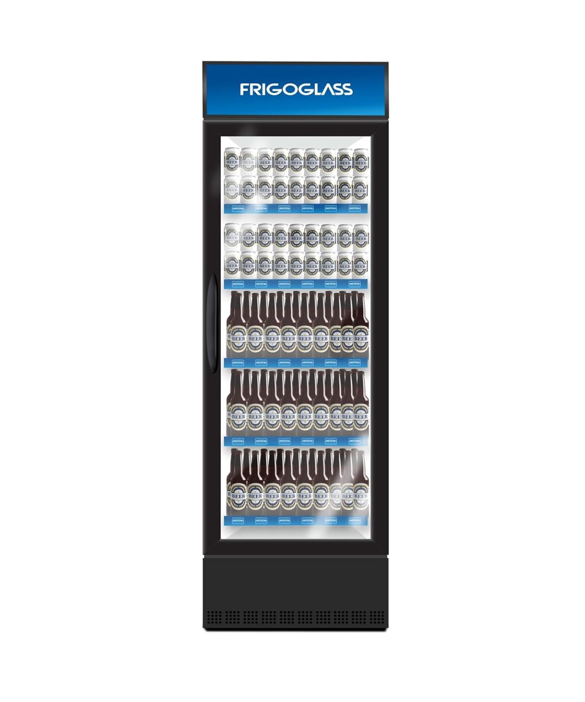Frigoglass visi cooler VG 600; Single door, Volume 613L, (Robust design, low energy consumption, Internal LED, uniform cooling - designed for hot and humid climate); With 1 year comprehensive warranty - Image 2