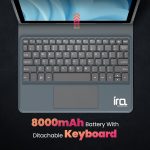 Wishtel IRA Duo+ (10.1 inch) Tablet + Keyboard | 4GB RAM 64GB ROM | Wi-Fi + 4G Volte | Dual SIM | 8000mAH Battery | 2Ghz Octacore Processor | Android 11 | 4GB Tablet PC | Free Accessories, Black - Image 3