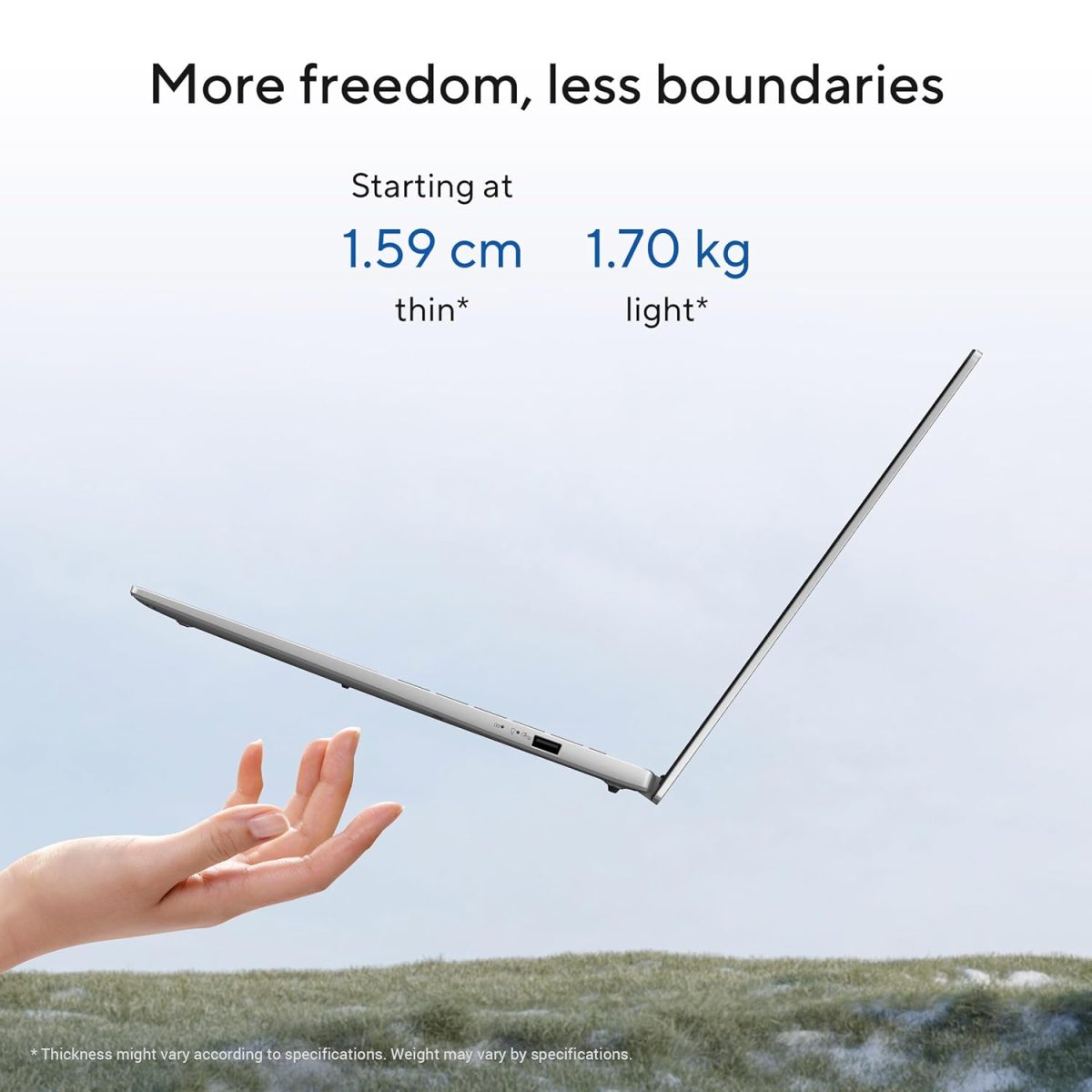 ASUS Vivobook S16, Intel Core Ultra 5 225H, Metallic Design Laptop (Intel iGPU/16GB RAM/512GB SSD/FHD+/16"/144Hz/Windows 11/M365 Basic (1Year)*/Office Home 2024/Cool Silver/1.7 Kg) S3607CA-RP065WS - Image 5