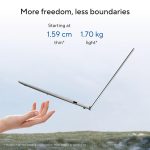ASUS Vivobook S16, Intel Core Ultra 5 225H, Metallic Design Laptop (Intel iGPU/16GB RAM/512GB SSD/FHD+/16"/144Hz/Windows 11/M365 Basic (1Year)*/Office Home 2024/Cool Silver/1.7 Kg) S3607CA-RP065WS - Image 5