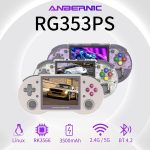 New World RG353PS Retro Handheld Game Console , Single Linux System 3.5 Inch IPS Screen 128G TF Card + P S P Games - Image 2