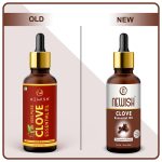 Newish Clove Oil 100% Pure & Natural, Undiluted, Best use Clove oil for Theeth Pain, Skin, Hair, Pimples, Acne, T Zone & Underarm - High Potency Premium Essential Clove Oil 30 ml - Image 6