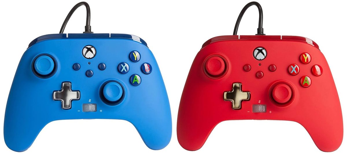 PowerA Enhanced Wired Gaming Controller Enhanced Wired Gaming Controller for Gaming Console Desktop, Red