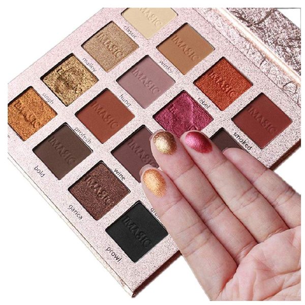 URBANMAC Professional Cosmetics Hereiam Style 16 Color Eye-Shadow Palette