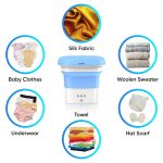 SeMi AuToMaTiC FoLdInG 9L SmAlL MiNi WaShInG MaChInE WiTh DrYeR DeEp CLeAnInG FoR UnDeRwEaR WaShINg MaChInE SeMi AuToMaTiC A18 - Image 5