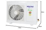 Voltas 2 Ton 5 Star, Inverter Split AC(Copper,4-in-1 Adjustable Mode, Anti-dust Filter, 2023 Model, 245V Vectra Pluto, White) - Image 8