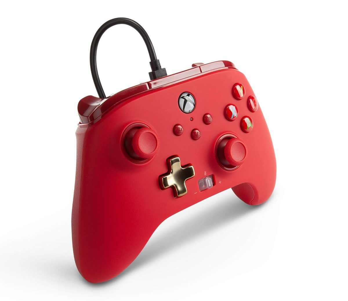 PowerA Enhanced Wired Gaming Controller Enhanced Wired Gaming Controller for Gaming Console Desktop, Red - Image 7