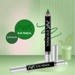 AYA Eye Pencil for Kajal/Eyeliner, Set of 6 (Black, Blue, Brown, Green, Golden and Silver) | Glides Smoothly | Creamy Smooth Formula | Light Weight - Image 6