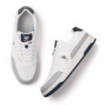 U.S. Polo Assn. USPA|Simon|White Stylish Casual Sneaker Shoes for Man - Image 2