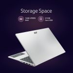 Acer Aspire Lite 12th Gen Intel Core i5-12450H Thin and Light Laptop (Windows11Home/16GB RAM/512GB SSD) AL15-52H, 39.62cm (15.6") IPS Full HD, Backlit Keyboard, Pure Silver, 1.7KG - Image 4