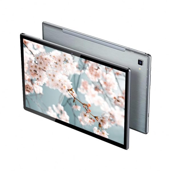 DOMO Slate SLP9 Tablet, 10.1 Inch IPS LCD, 4G Volte, LTE, 4GB RAM, 64GB Inbuilt Storage, 512GB Expandable, Dual SIM, GPS, Bluetooth (Grey)