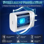 25W C-Type Super Fast Adapter Compatible with Samsung Galaxy S/A/M/F Series | Novobit Super Fast Charger Adapter for S23/S22/S21/21 fe/S20/M14 5G/M34/M54/M53/M33/M13/A34 - Image 2