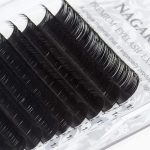 NAGARAKU Eyelash Extensions Individual Lashes 0.07 Thickness Curl-LC 7-15mm Mix Synthetics Classic 16 rows Matte Black Soft Natural (0.07 Thickness, LC curl) - Image 5