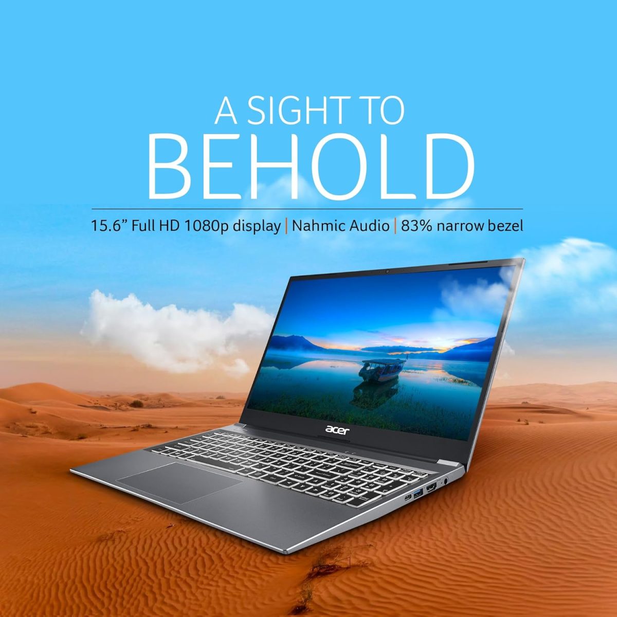 Acer Aspire Lite 12th Gen Intel Core i5-1235U Thin and Light Laptop (Windows 11 Home/8GB RAM/512GB SSD/Intel Iris Xe Graphics) AL15-52, 39.62cm (15.6") Full HD Display, Metal Body, Steel Gray, 1.6 KG - Image 7