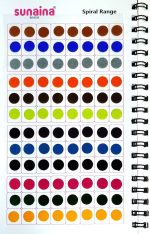 SUNAINA Simple Plain Round Multicolour Kumkum Reusable Sticker Bindiya Bindis Spiral Bindi Booklet For Women (Pack Of 948 - Bindi Book) - Image 7
