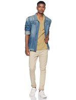 Amazon Brand - Symbol Men's Cotton Solid V-Neck Regular Fit T-Shirt (Available in Plus Size) - Image 8