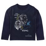 Lion King by Wear Your Mind Boy's Solid Regular Fit Long Sleeve Top