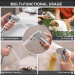 ALTON SHR20120 ABS Health Faucet with 1.25 Meter Hose Pipe and Wall Hook, Chrome Finish - Image 6
