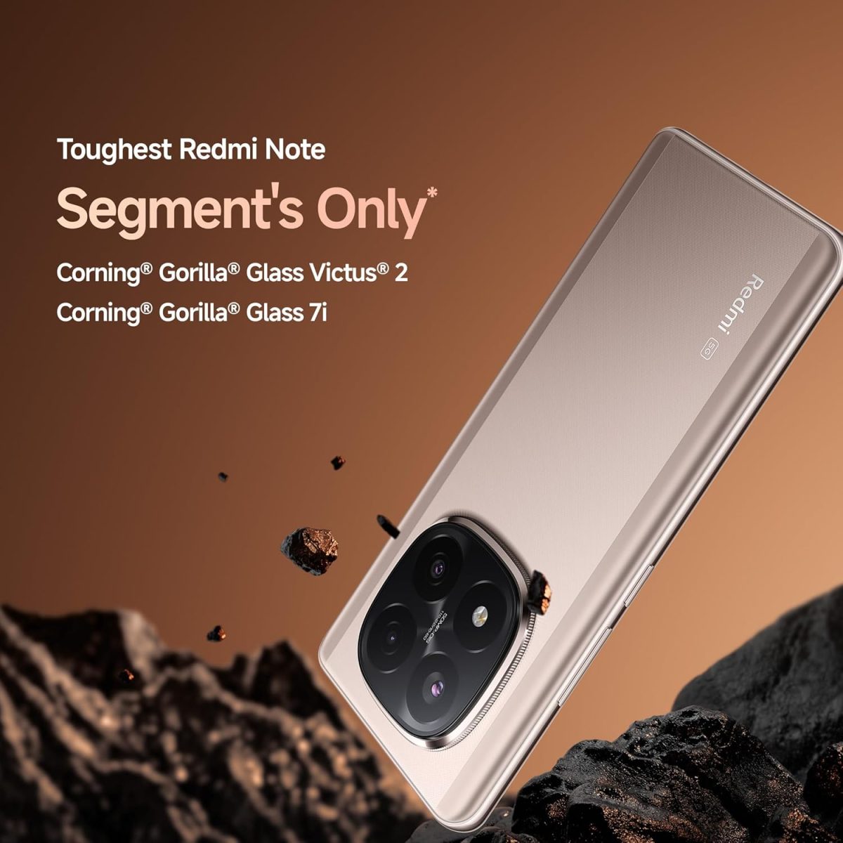Redmi Note 14 Pro+ 5G Champagne Gold 8GB RAM 128GB Storage| 50 MP Triple Camera with Telephoto | Corning Gorilla Glass Victus 2 | IP68 IP69 | SD 7s Gen 3 - Image 13