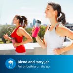 Philips HR2603/90 Mini Blender Mixer Grinder | Smoothie Maker | 350W Power | 3-Jar Capacity | With Variable Speed Control | Perfect for Smoothies, Mixing & More - Image 6