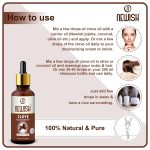 Newish Clove Oil 100% Pure & Natural, Undiluted, Best use Clove oil for Theeth Pain, Skin, Hair, Pimples, Acne, T Zone & Underarm - High Potency Premium Essential Clove Oil 30 ml - Image 3