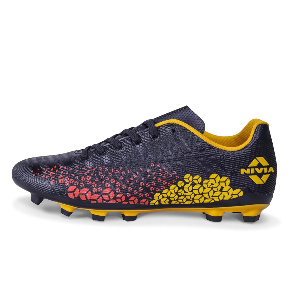 Nivia Ignite Football Stud Shoes for Men | High-Performance Footwear for Serious Footballers | All-Day Comfort for Intense Gameplay | Sports Shoes for Men | Football Shoes