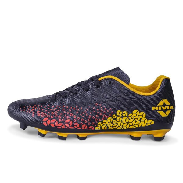 Nivia Ignite Football Stud Shoes for Men | High-Performance Footwear for Serious Footballers | All-Day Comfort for Intense Gameplay | Sports Shoes for Men | Football Shoes