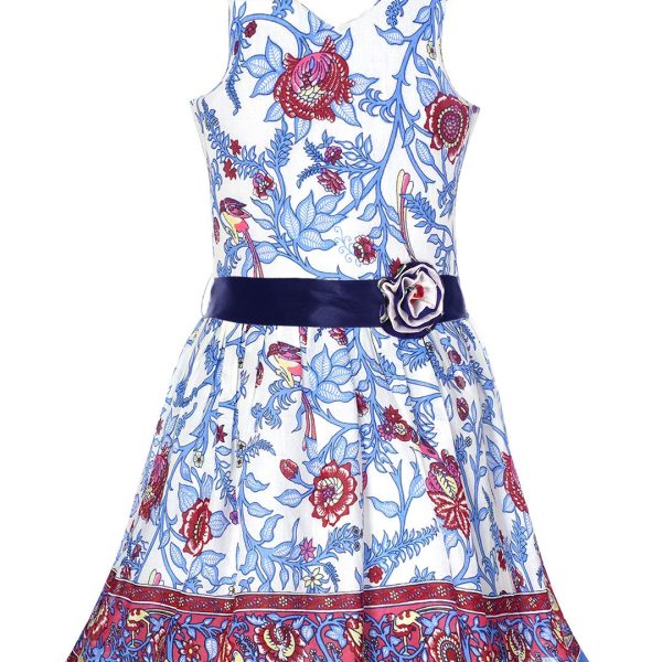Naughty Ninos Girl's Pleated Regular Dress
