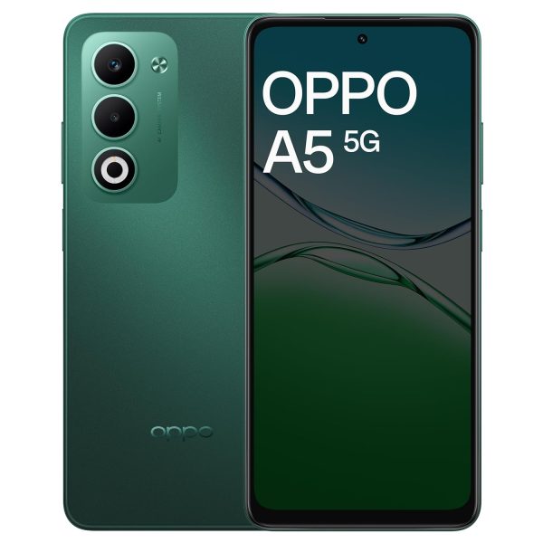 OPPO A5 5G (Aurora Green, 6GB RAM, 128GB Storage) with No Cost EMI/Additional Exchange Offers