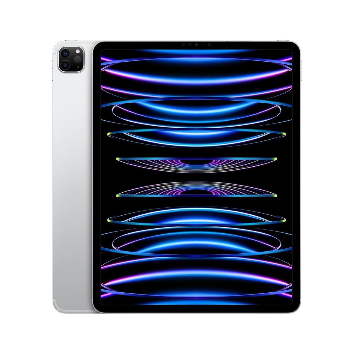 Apple iPad Pro 12.9″ (6th Generation): with M2 chip, Liquid Retina XDR Display, 2TB, Wi-Fi 6E + 5G Cellular, 12MP front/12MP and 10MP Back Cameras, Face ID, All-Day Battery Life – Silver