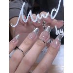 THR3E STROKES Metallic Gel Nail Polish - 3D Gold Silver Art Painting Liner for Home Salon Design (Need UV Light) (Set of 3) - Image 6
