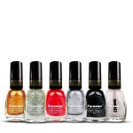 forester New professional Color Rich Paint HD Shine Mate Color Combo Set(pack of 6) Multi coloure (Brown)
