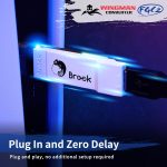 Brook Wingman FGC2 Converter with Keychain– Arcade Joystick Adapter Gamepad for PS5 & PC, Supports All PS5 Games (Exclusive Version) - Image 4