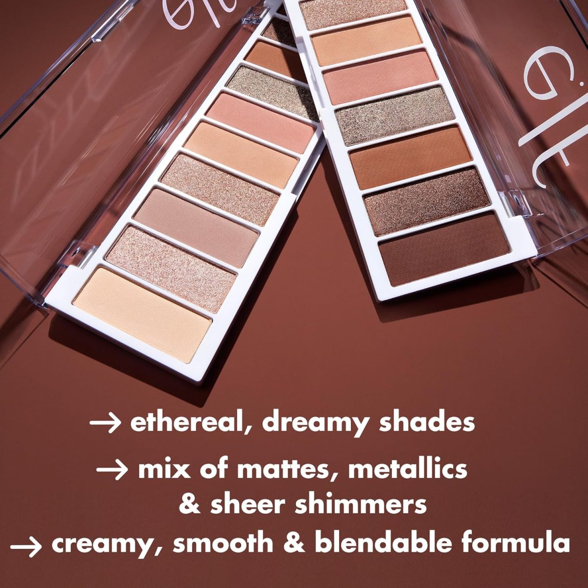 e.l.f. Perfect 10 Eyeshadow Palette, Ten Ultra-Pigmented Shimmer & Matte Shades, Vegan & Cruelty-Free, Keep It Ethereal, Multicolour - Image 3