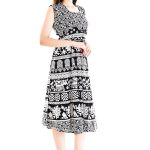 MRV 100% Cotton Comfort Rajasthani Jaipuri free size dress (midi dress) - Image 3