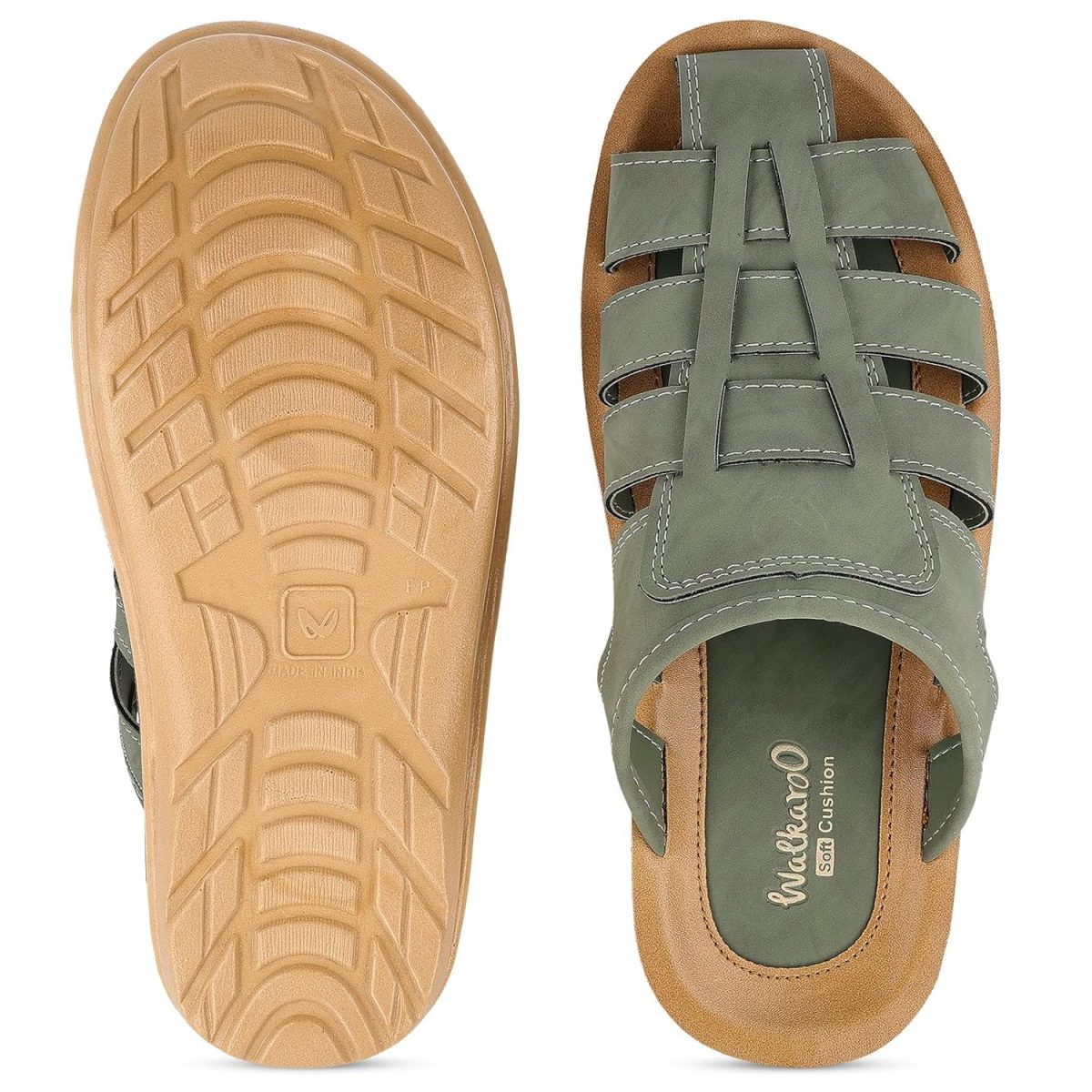 WALKAROO Mens Sandals for dailywear and regular use for Indoor & Outdoor - Image 2
