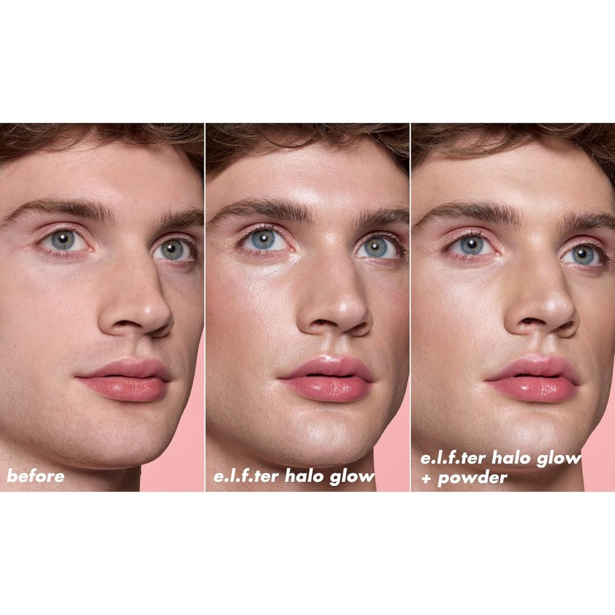 e.l.f. Halo Glow Powder Filter, Ultra-fine Finishing Powder (Fair Warm) - Image 7