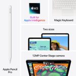Apple iPad Air 13″ with M3 chip: Built for Apple Intelligence, Liquid Retina Display, 512GB, 12MP Front/Back Camera, Wi-Fi 6E, Touch ID, All-Day Battery Life — Space Gray - Image 5