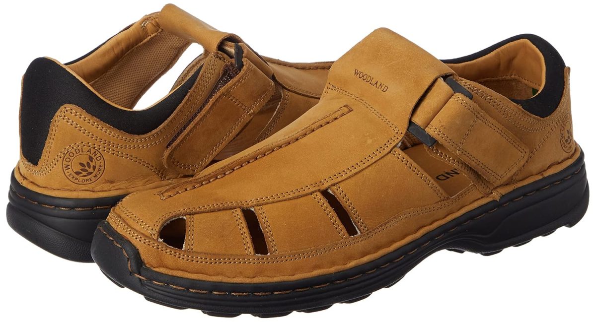 Woodland Men's Leather Sandal - Image 2