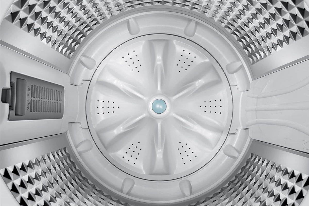 Samsung 7 Kg Inverter Ecobubble 5 Star Fully Automatic Top Load Washing Machine (WA70BG4441BYTL,Lavender Gray) - Image 8