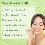 WishCare Pure & Natural Aloe Vera Gel - Multipurpose Beauty Gel for Skin and Hair, 200 ml - Image 2
