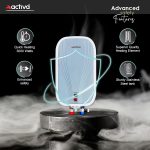 Activa 3 Liters Volcano Quick Water Heater Geyser, 3 KVA ISI Cooper Element, 0.8mm Anti Rust Coated 304L Pure Stainless Steel Tank, Auto Cut-Off, ABS Body, BEE 5 Start Rated Come with 5 Years Warranty - Image 2