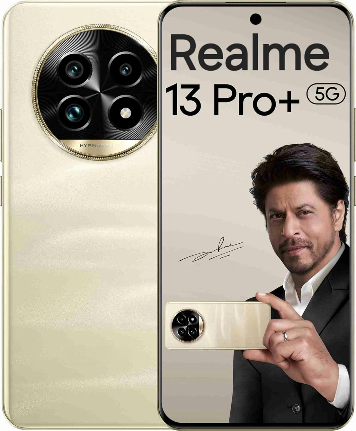 Realme 13 Pro+ 5G (Monet Gold,8Gb Ram,256Gb Storage)|Upto 16Gb Dynamic Ram|Snapdragon 7S Gen2 Processor|6.7" Curved Display|50Mp+8Mp+50Mp|32Mp Front Cam|Ai Ultra Clarity|80W Supervooc