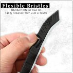 GLUN® Multifunctional Hard Bristle Gap Cleaner Grout Cleaning Brush, All-Around Household Cleaning Device for Bathrooms - Image 5