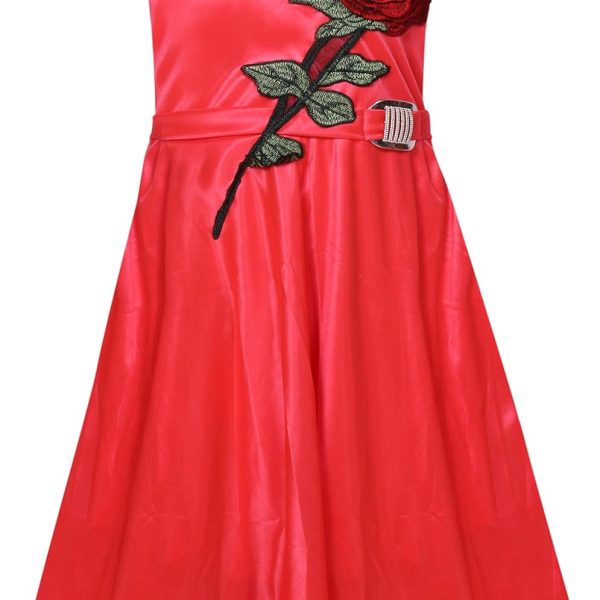 BENKILS Cute Fashion Baby Girl's Lycra Frock Dress for
