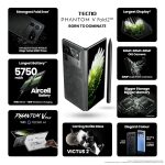 Tecno Phantom V Fold 2 (Karst Green, 12GB+512GB) | Strongest Fold Ever | Largest Battery in Fold Segment-5750mAh | Segment Largest Display | Rear-Triple 50MP Camera with OIS, Wi-Fi | 70W Fast Charger - Image 3