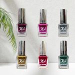 K10 Nail Polish| Metallic Finish Nail Paint|Quick Drying| Non UV Polish - Gel Finish |Chip Resistant Long-Lasting Multicolor Nail Paint for Women and Girls Red-Green-Pink-Golden-Silver-Maroon, 72 ml - Image 5