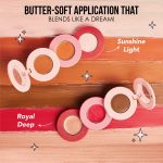 Blue Heaven Stack & Slay Multi Task Trio Countor, Blush & Highlighter For Face Makeup Fights Skin Aging, Nourishing & Moisturizing, Sunshine Light 5.4g - Image 9