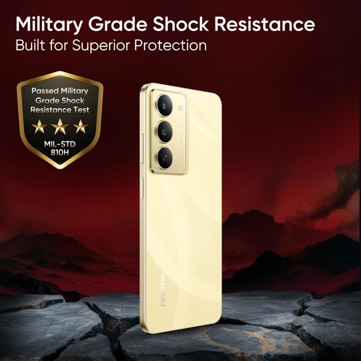 realme 14x 5G (Golden Glow, 6GB RAM, 128GB Storage) - Image 7