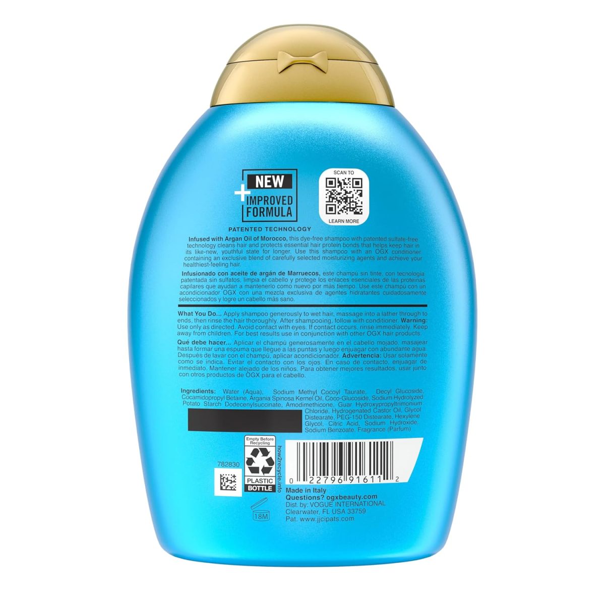 OGX Moroccan Argan Oil Shampoo - 385 Ml - Image 9